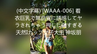 (中文字幕) [WAAA-006] 着衣巨乳で無自覚に誘惑してヤラされちゃう押しに弱すぎる天然Iカップ女子大生 神坂朋子